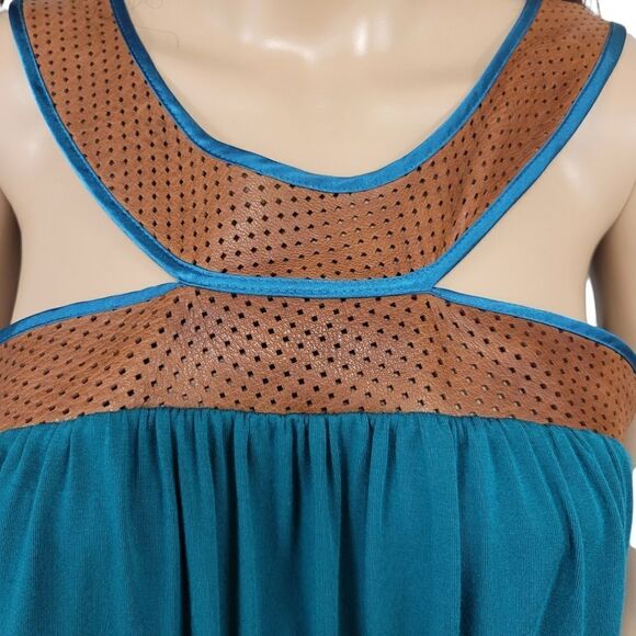 Akiko Leather Accent Dress  - Picture 4 of 4